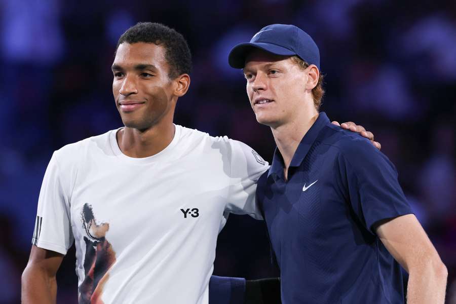 Auger-Aliassime e Sinner Auger-Aliassime e Sinner