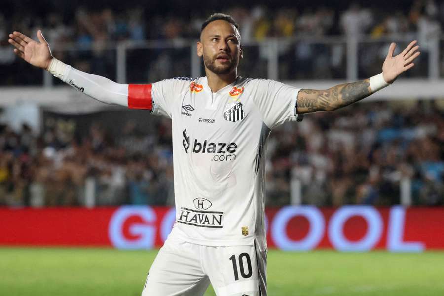 Neymar has impressed since rejoining Santos in Brazil