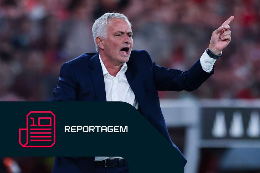 Mourinho, treinador do Benfica