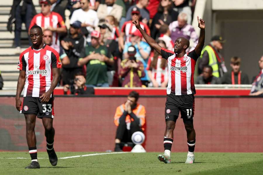 Yoane Wissa, jugador del Brentford