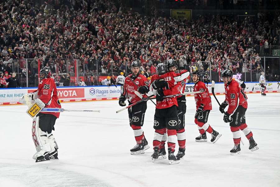 Die Kölner Haie stehen das erste Mal seit sechs Jahren im Halbfinale.