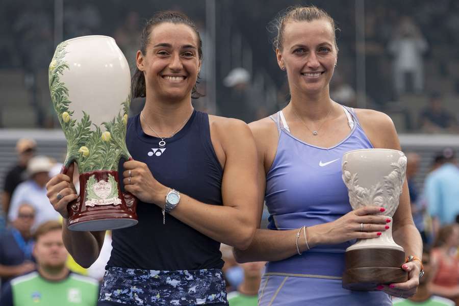 Garcia bested Kvitova in the final