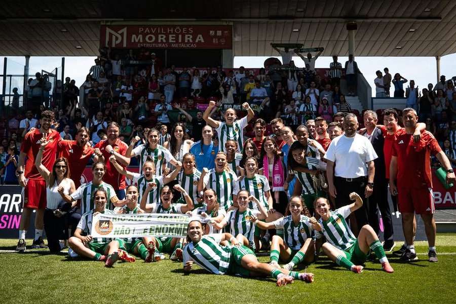 Rio Ave celebrou manutenção na Liga