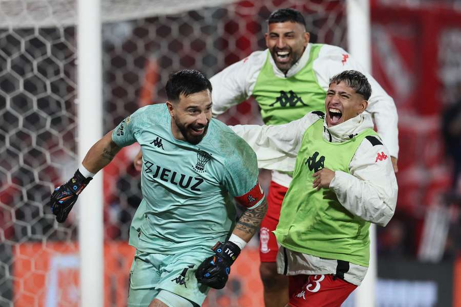 Goalkeeper Hernan Galindez was the match-winner for Huracan