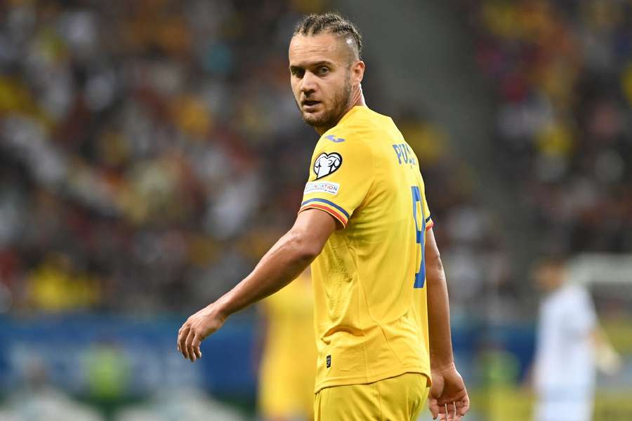 George Pușcaș nu a înscris niciun gol pentru România în preliminariile Euro