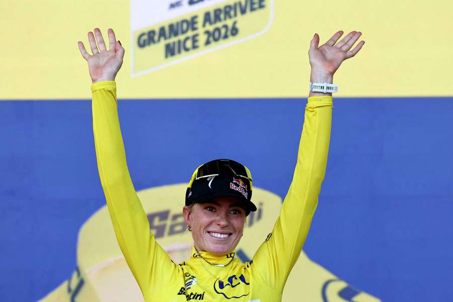 Demi Vollering ce dimanche. Demi Vollering ce dimanche.