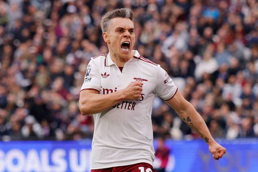 Leandro Trossard fez um dos gols mais importantes da temporada para o Arsenal Leandro Trossard fez um dos gols mais importantes da temporada para o Arsenal