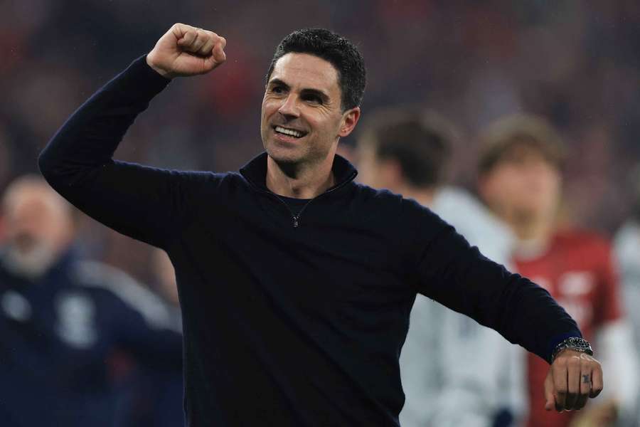 Arsenal manager Mikel Arteta