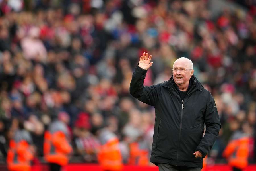 Sven-Göran Eriksson an der Anfield Road