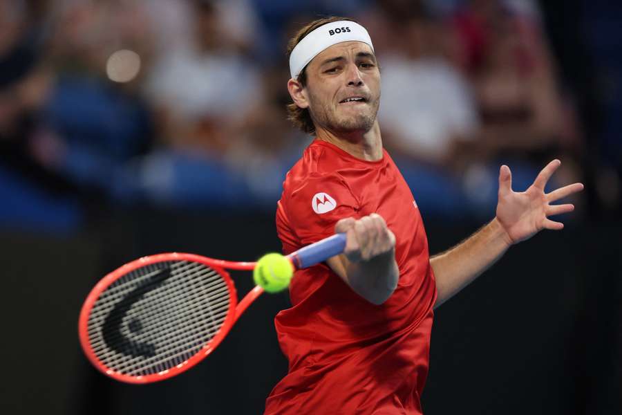 Tennis-Tracker: Der Weltranglistenvierte Taylor Fritz (USA) im Einsatz