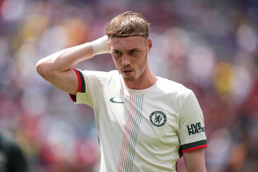 Cole Palmer observa la derrota del Chelsea ante el Flamengo Cole Palmer observa la derrota del Chelsea ante el Flamengo