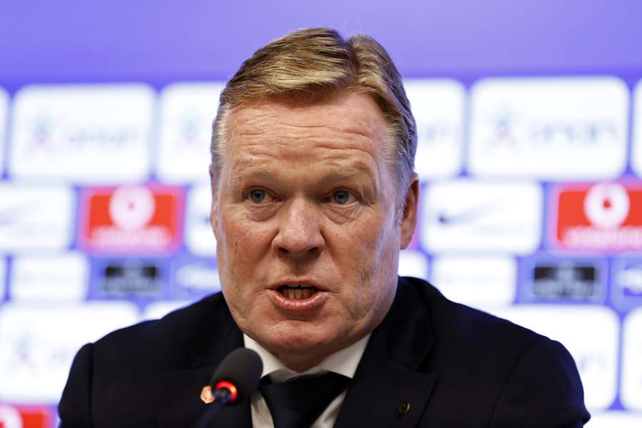 Ronald Koeman kreeg nul op het rekest van Luuk de Jong