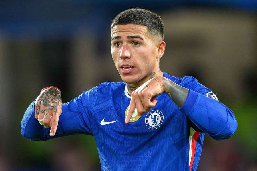Enzo, jugador del Chelsea