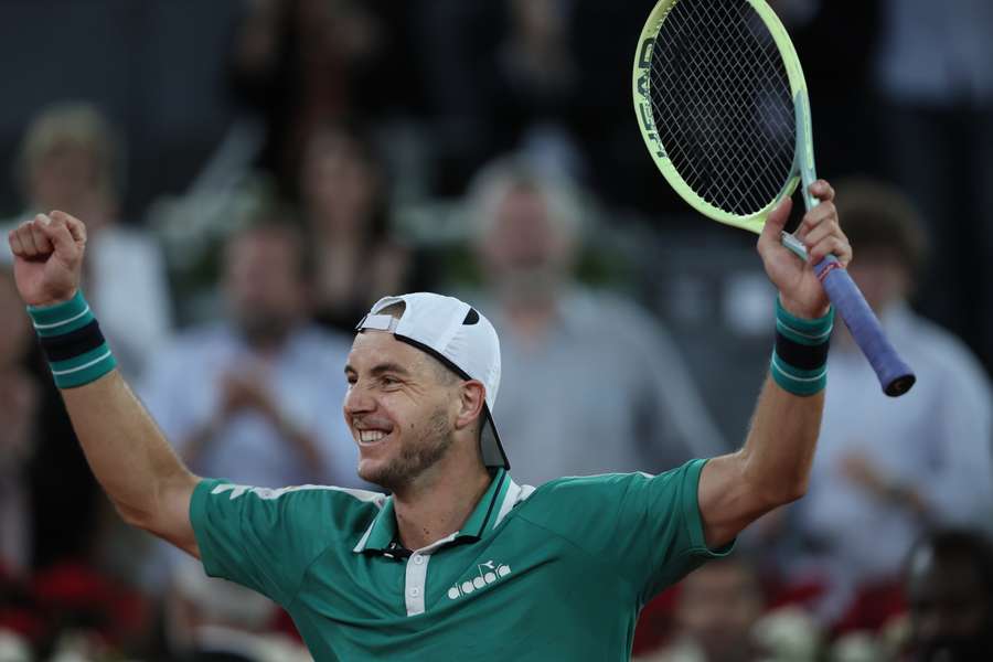 Struff sonríe en Madrid