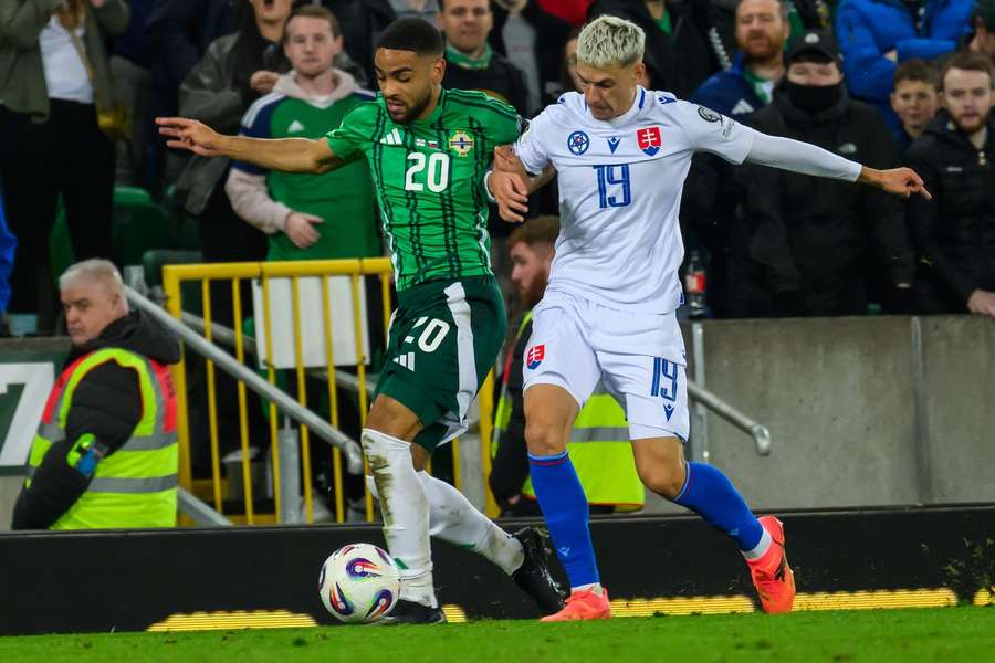 Slovensko prohrálo v Severním Irsku a přišlo o první místo ve skupině.