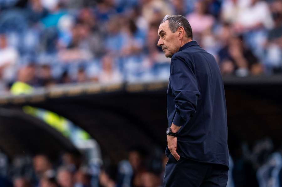 Maurizio Sarri, treinador da Lazio