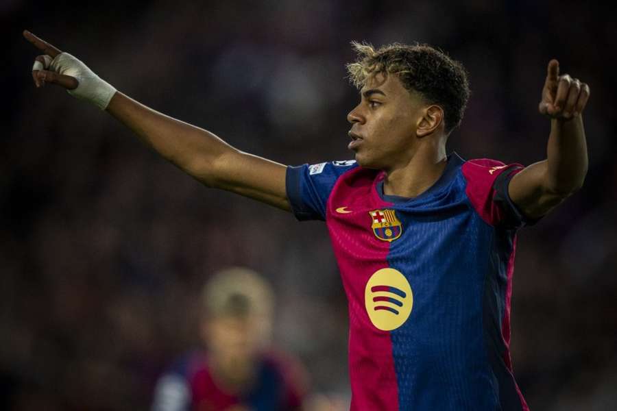 Yamal estabelece recorde na Liga dos Campeões