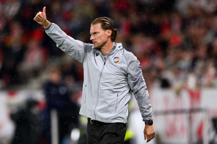 Radoslav Kováč na lavičce Plzně.
