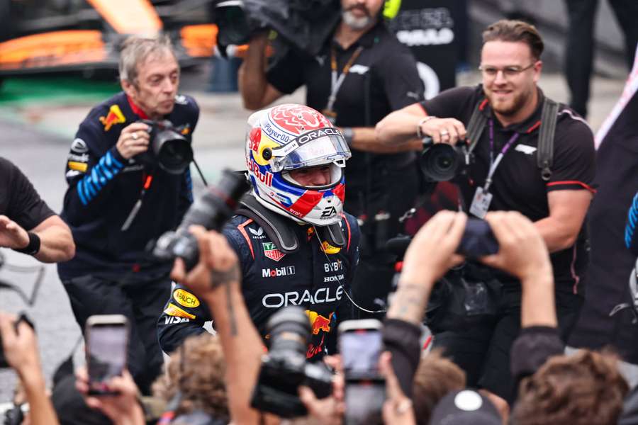 Max Verstappen won a chaotic race in Brazil over the weekend