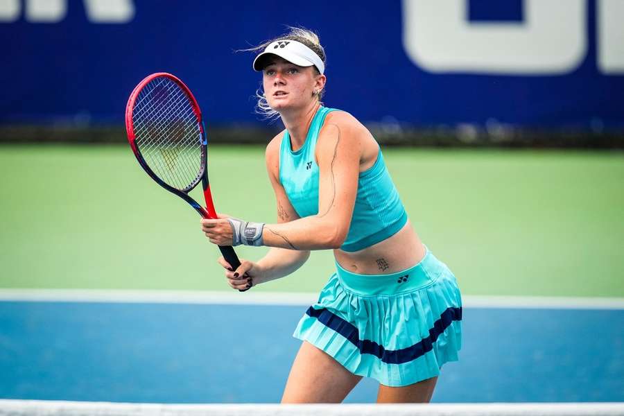 Lucie Havlíčková se dočkala první výhry na grandslamech. Lucie Havlíčková se dočkala první výhry na grandslamech.