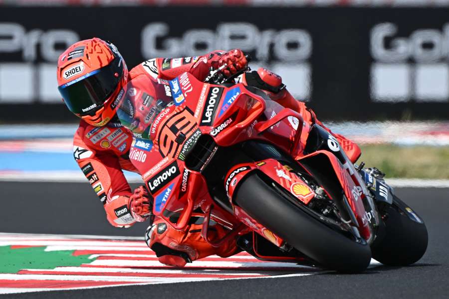 Marc Marquez ce samedi.