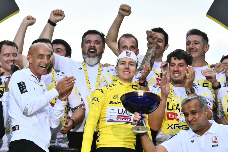 L'équipe UAE officialise le forfait de Pogacar pour la Vuelta