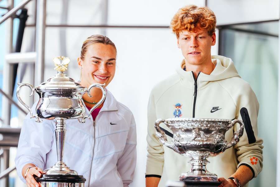 Aryna Sabalenka și Jannik Sinner