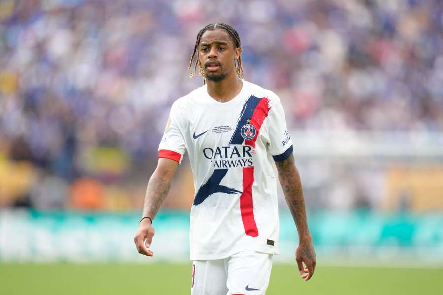 Bradley Barcola, extremo do Paris Saint-Germain