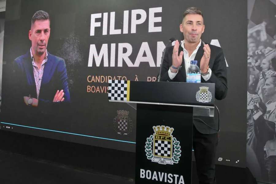 Filipe Miranda é candidato à presidência do Boavista