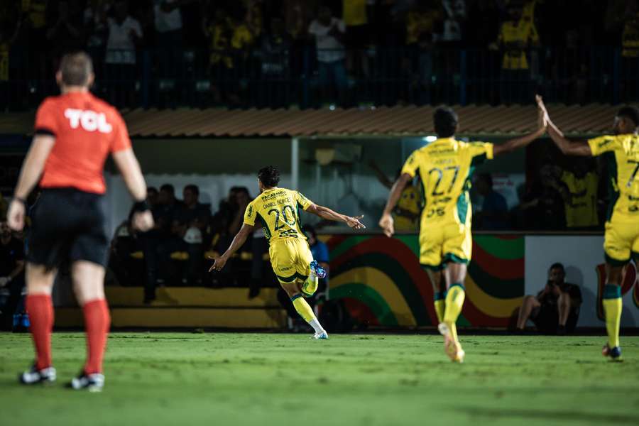 Daniel Borges fez o primeiro do Mirassol na partida