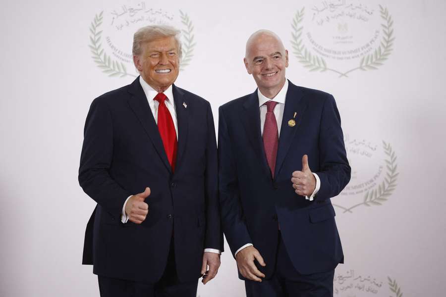 Trump e Infantino, una amistad cercana
