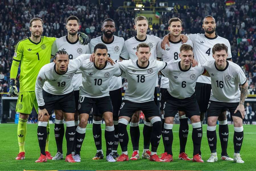 Primul 11 al Germaniei din partida cu Italia din sferturile Ligii Națiunilor, luna martie