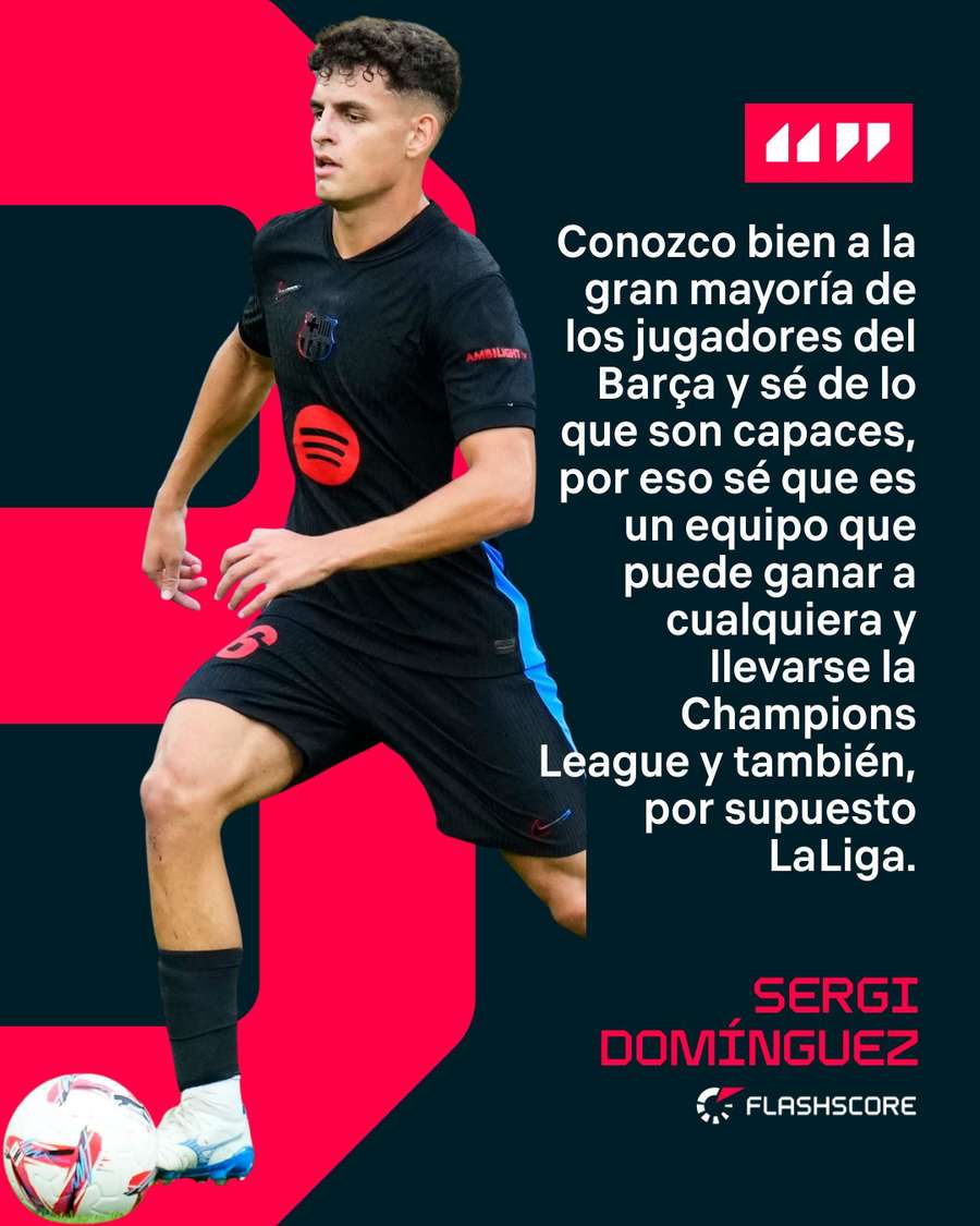La frase del día de Sergi Domínguez