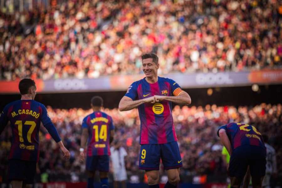 Lewandowski, goleador barcelonista