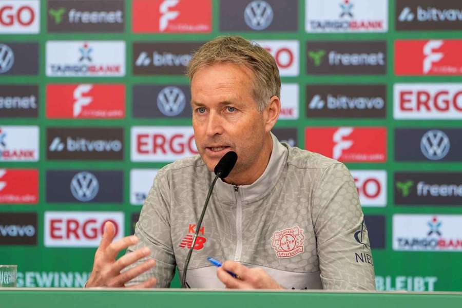 Kasper Hjulmand gibt sich gewohnt gelassen.