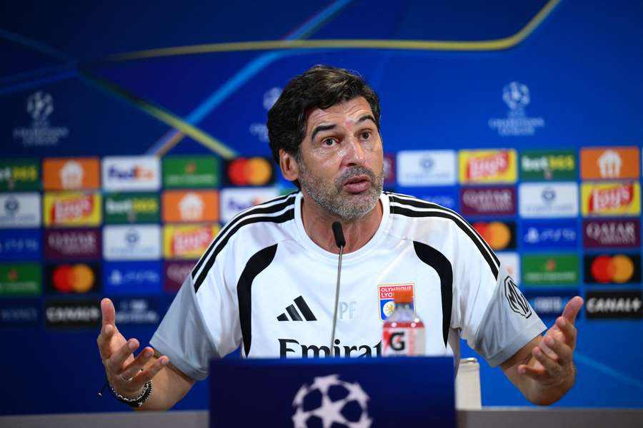 Paulo Fonseca face à la presse ce mardi.