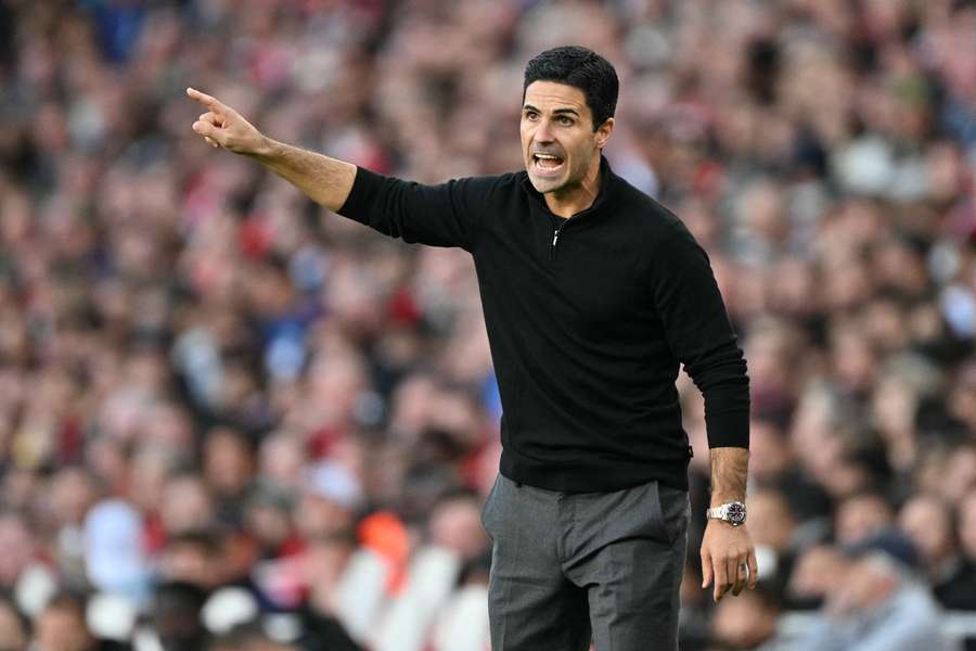 Arsenal manager Mikel Arteta