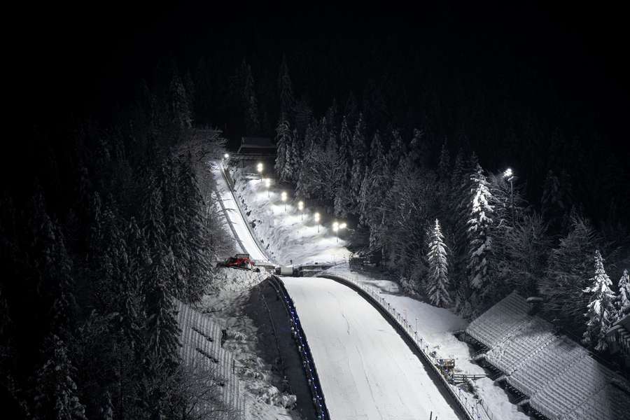 Die Skisprungschanze in Zakopane, Polen (Symbolbild)