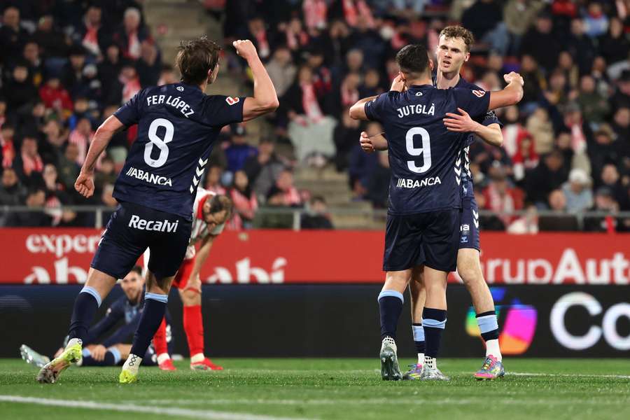 Celta oslavila výhru i v Gironě.