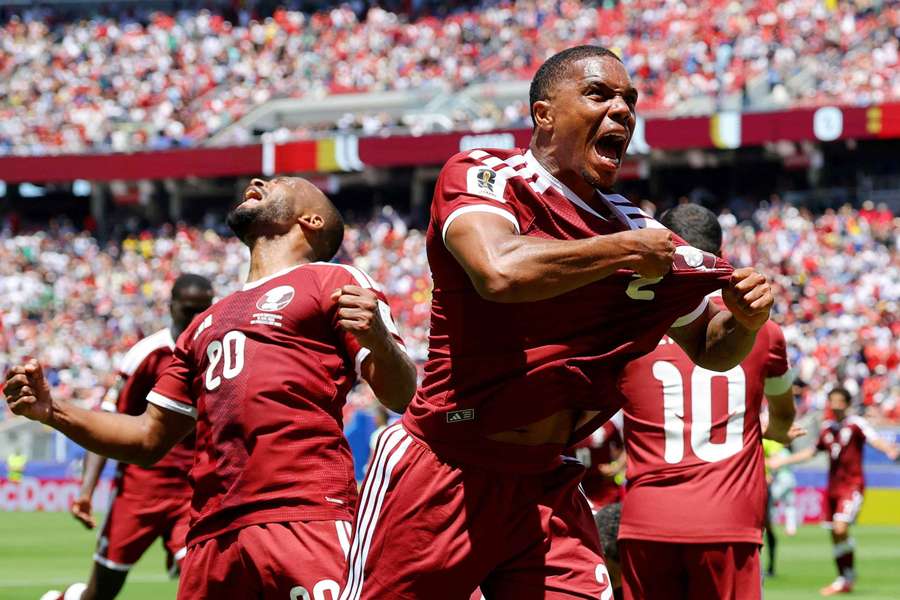 Catar conseguiu seu primeiro ponto na história das Copas Catar conseguiu seu primeiro ponto na história das Copas