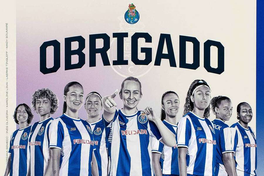 Portistas anunciam saída de nove jogadoras