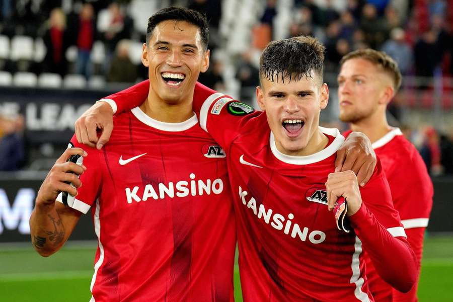 Tijjani Reijnders (L) and Milos Kerkez were sold for a combined €45 million during Huiberts' tenure Tijjani Reijnders (L) and Milos Kerkez were sold for a combined €45 million during Huiberts' tenure