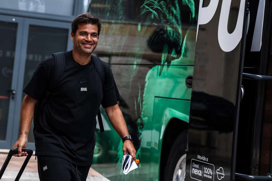 Tiago Fernandes, treinador do Sporting B Tiago Fernandes, treinador do Sporting B