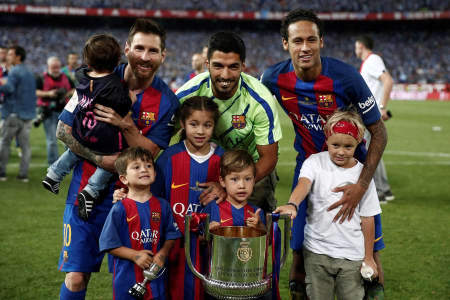 Messi, Suárez e Neymar, o MSN no modo prime no Barcelona