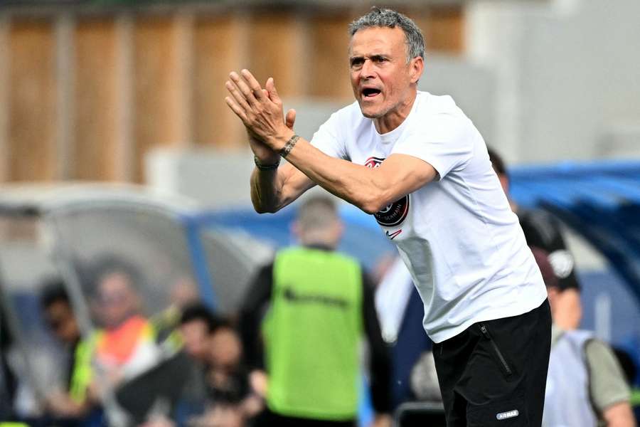 Luis Enrique "satisfait" malgré la défaite du PSG à Strasbourg