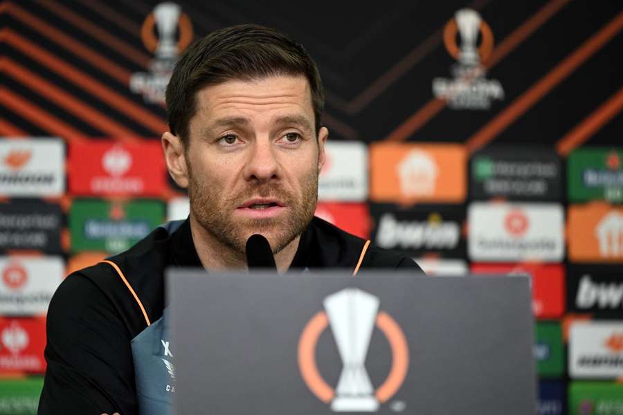 Xabi Alonso in der Pressekonferenz vor dem Europa-League-Kracher gegen Monaco.