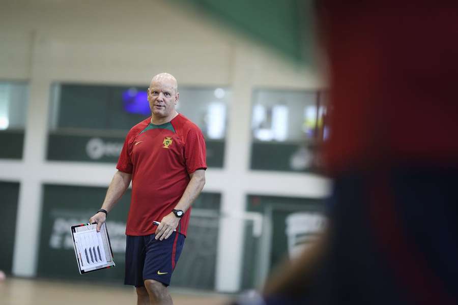 Jorge Braz, selecionador nacional de futsal