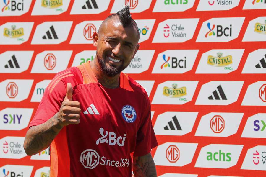 Arturo Vidal, de nuevo internacional con Chile