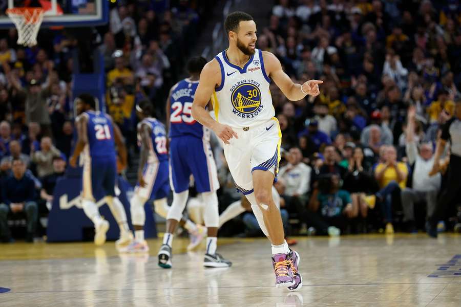 Stephen Curry impressed for the Warriors