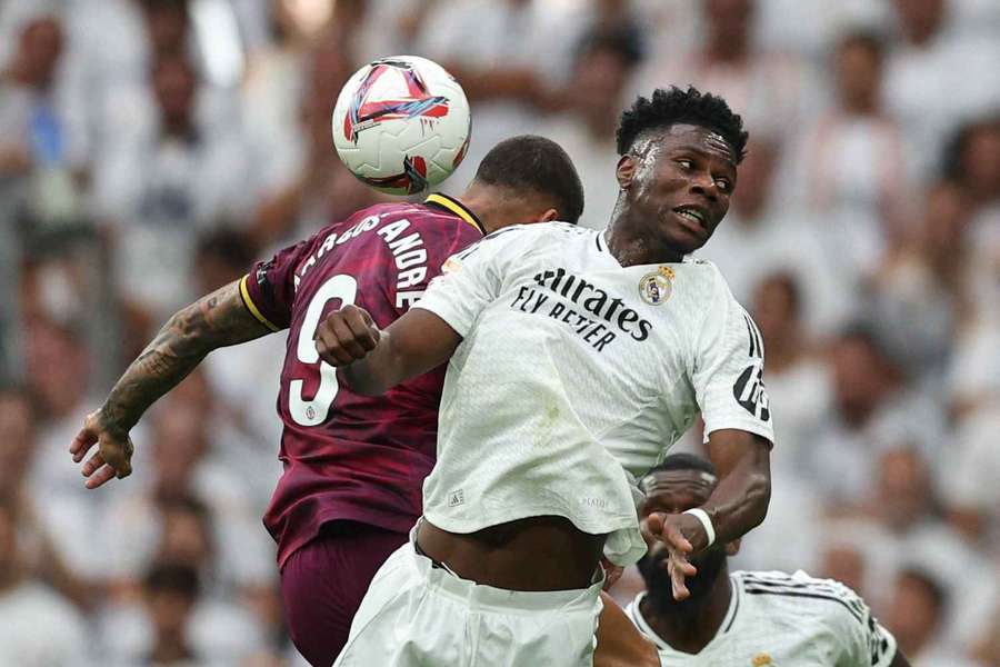 Aurelien Tchouameni in action for Real Madrid